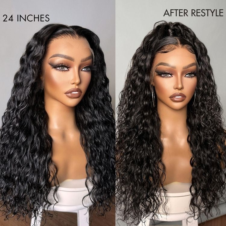 14” SDD Rose curly 100% Human Hair Natural Black