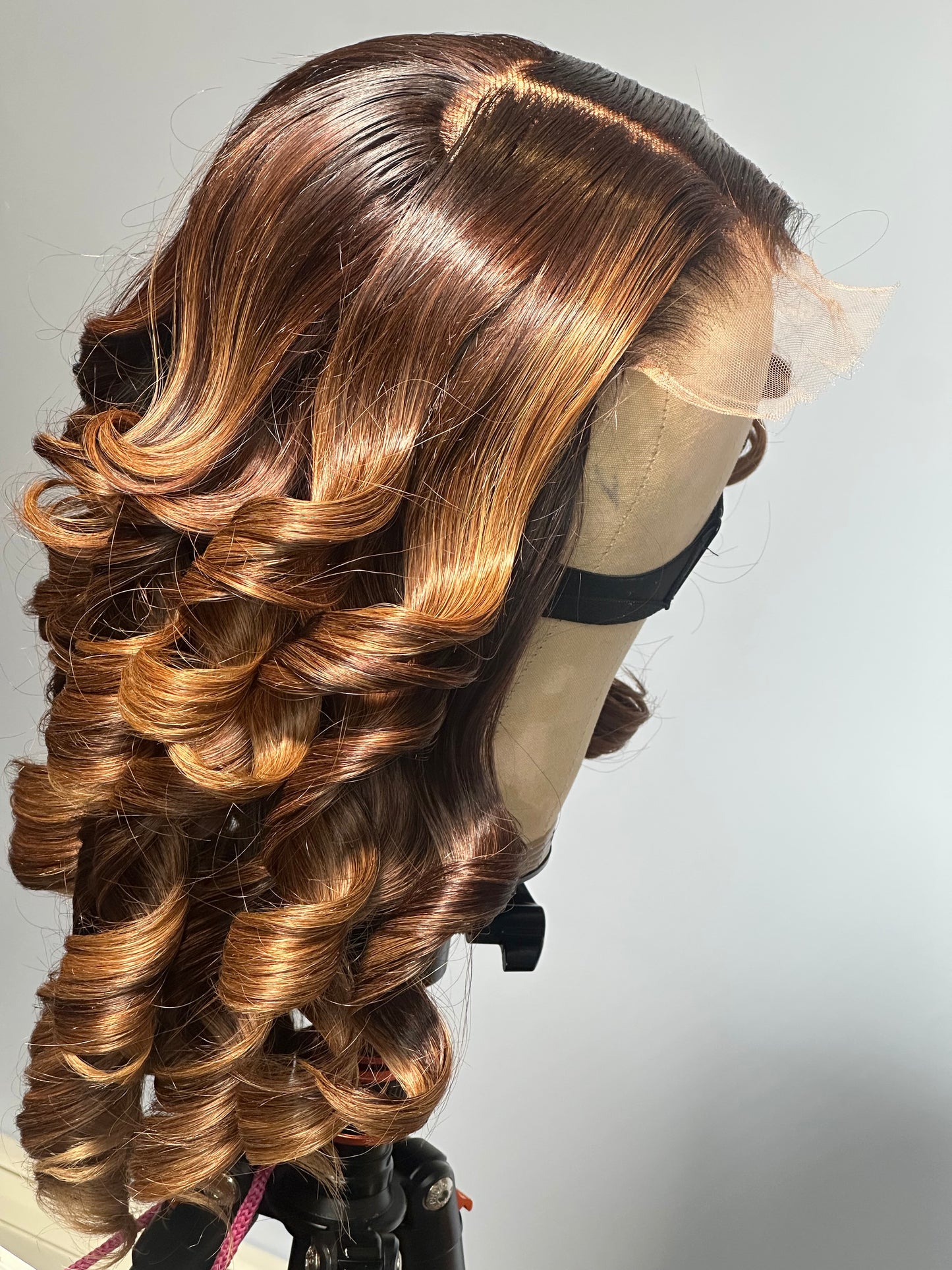 14” Caramel Luxe Barrel Wave Unit