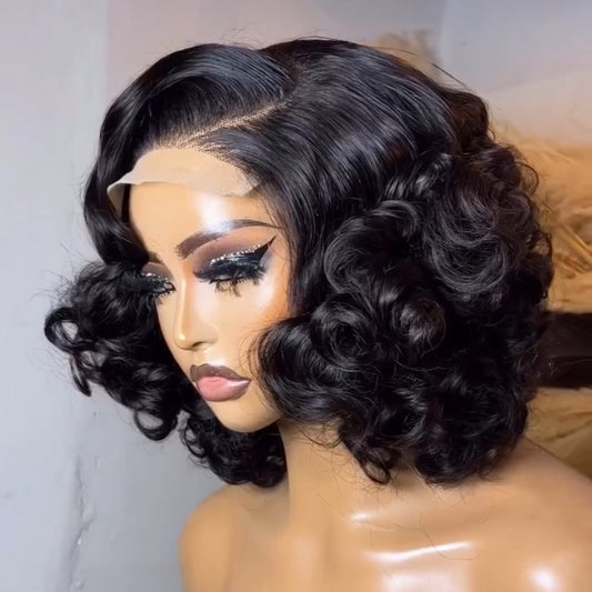 10” Eva short bouncy wig