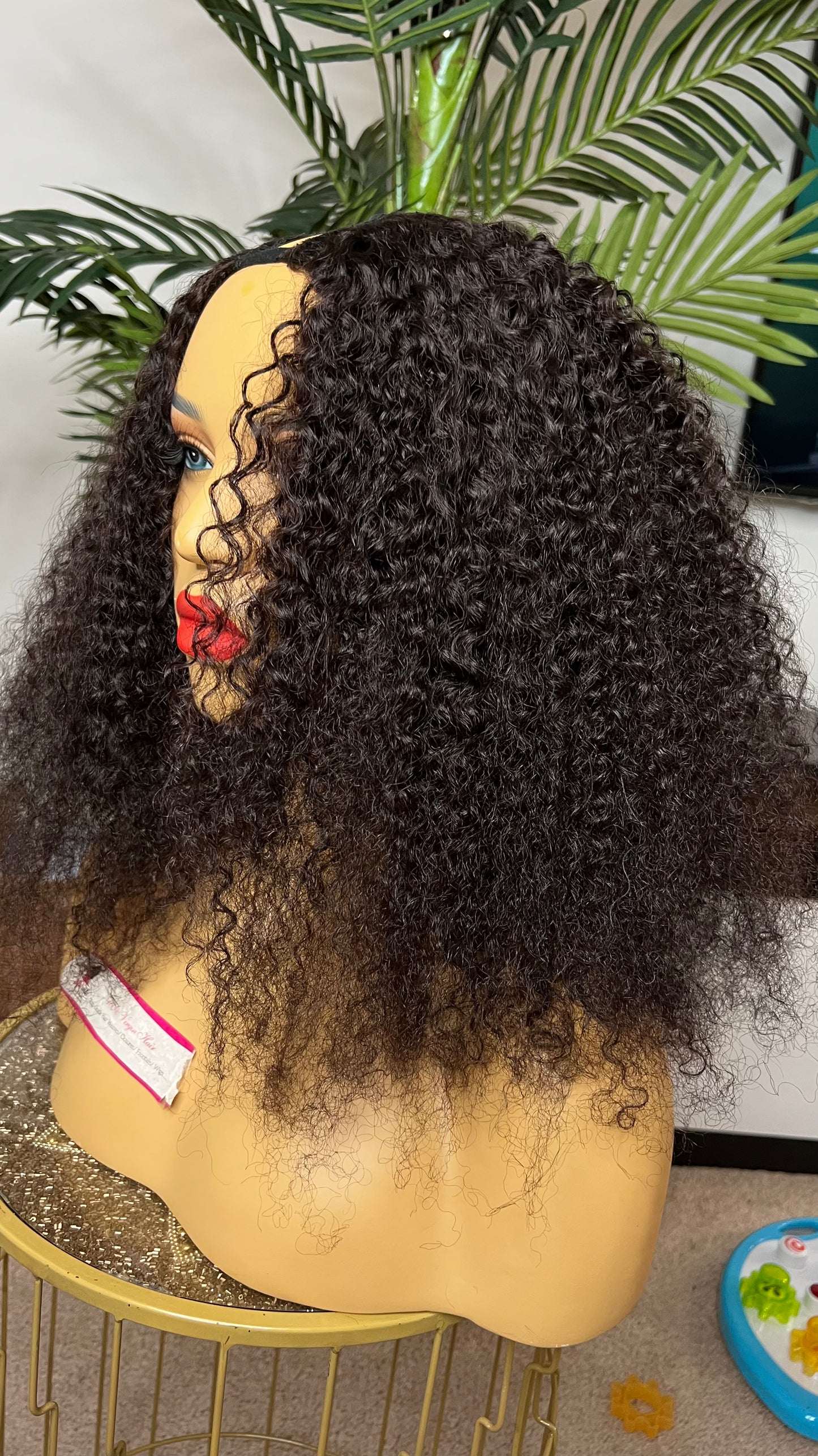Vpart kinky curly 18”