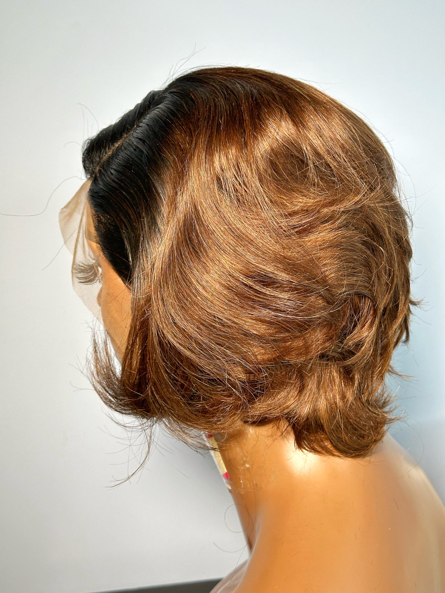 Boss Woman’s Ombre Short Frontal Pixie Wig