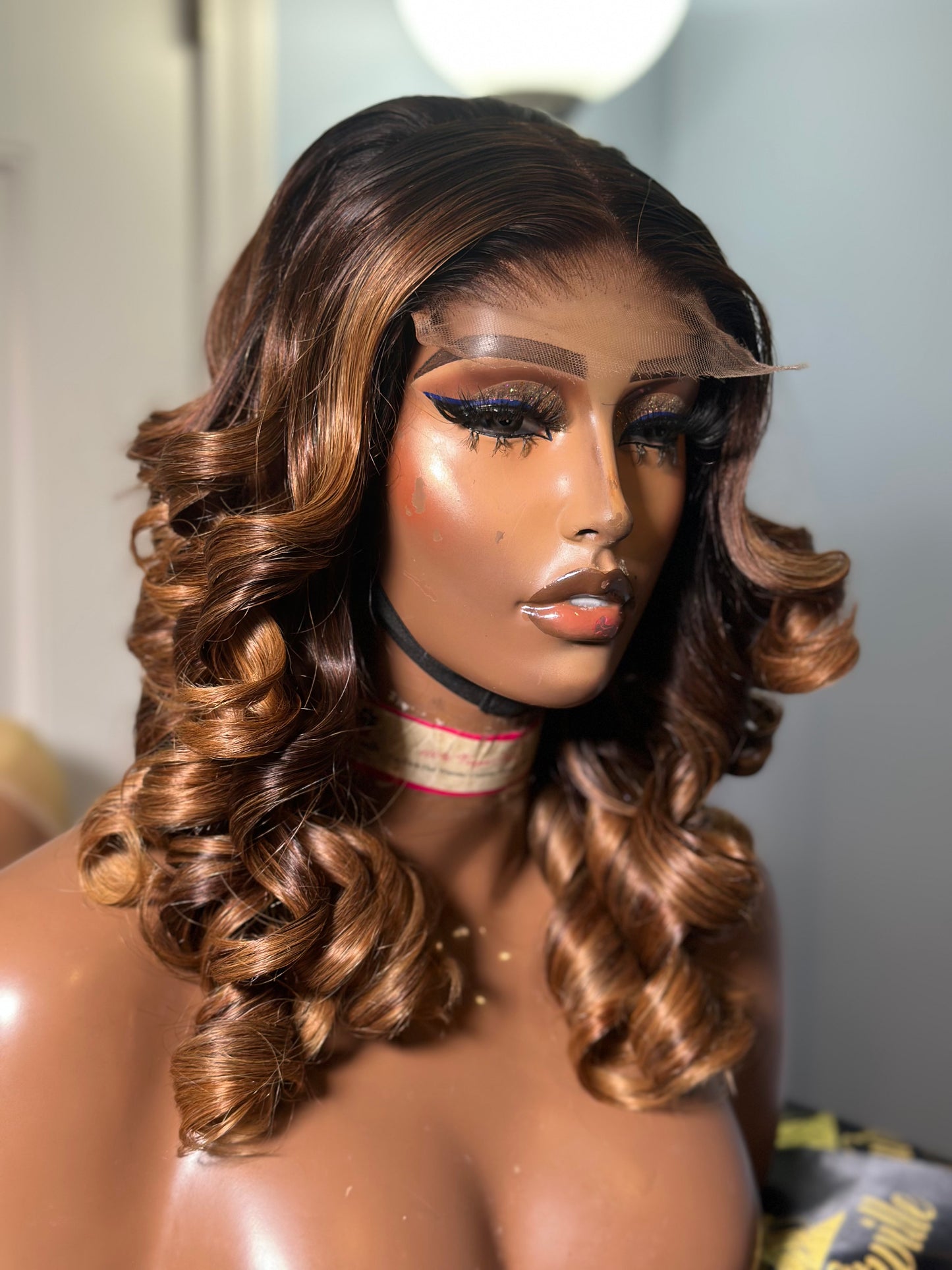 14” Caramel Luxe Barrel Wave Unit