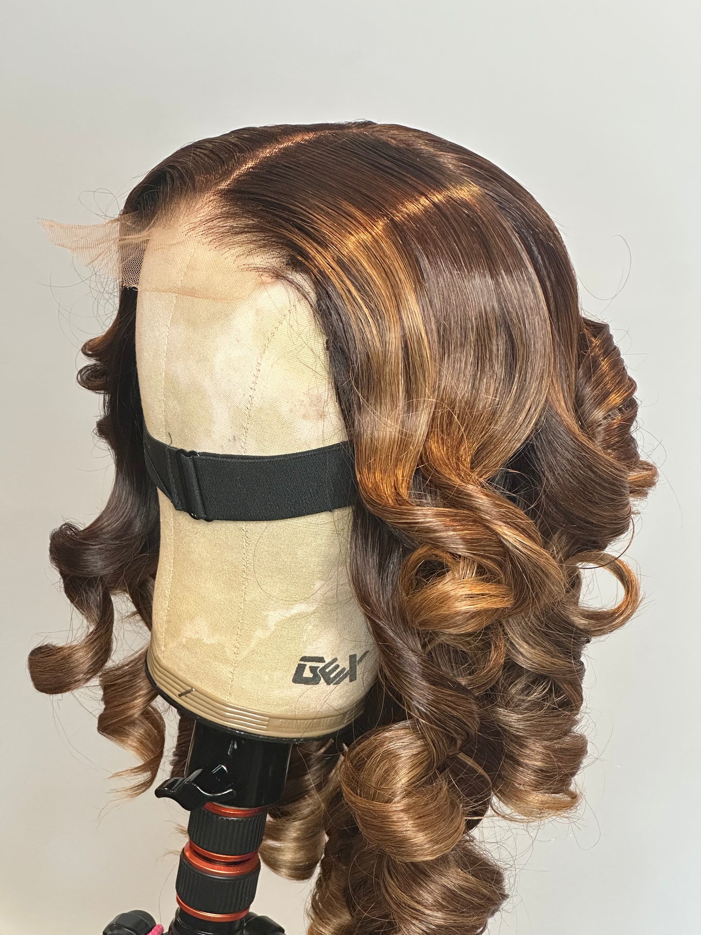 14” Caramel Luxe Barrel Wave Unit