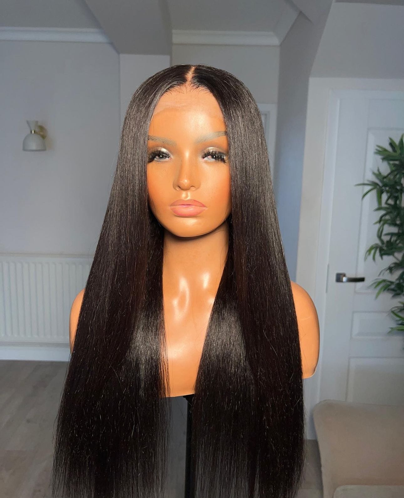 Bella Kinky 20” 5*5 closure 150% density