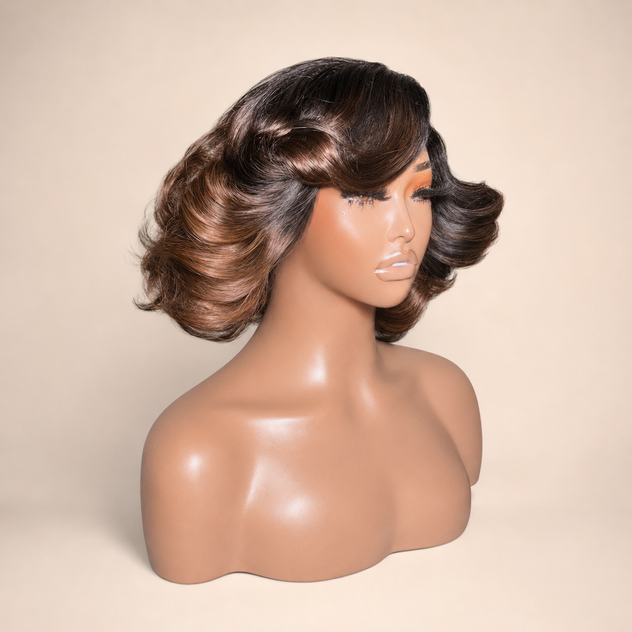 Flip Bounce 10-Inch 5x5 Closure Wig | 300% Density Indian Hair