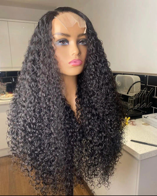 20” Eurasian curl closure wig 350g