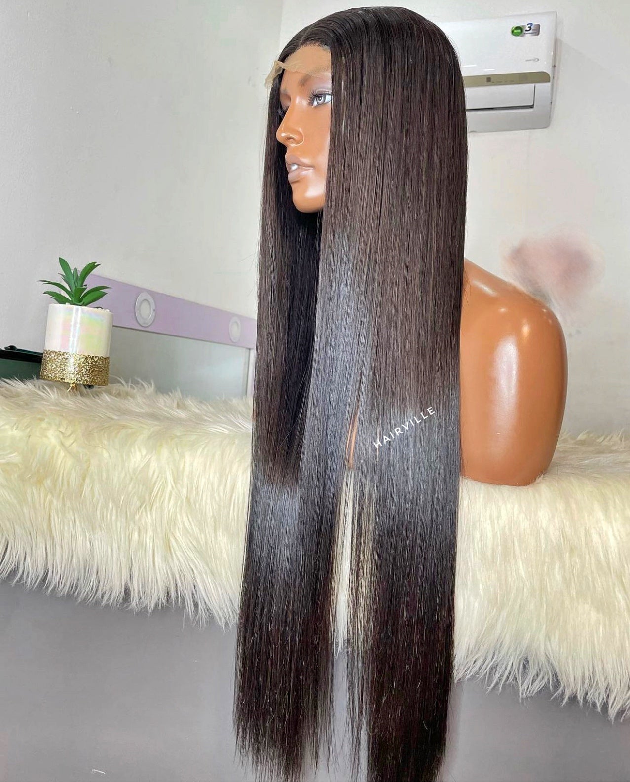 26” SOPHIE BONE STRAIGHT CLOSURE WIG