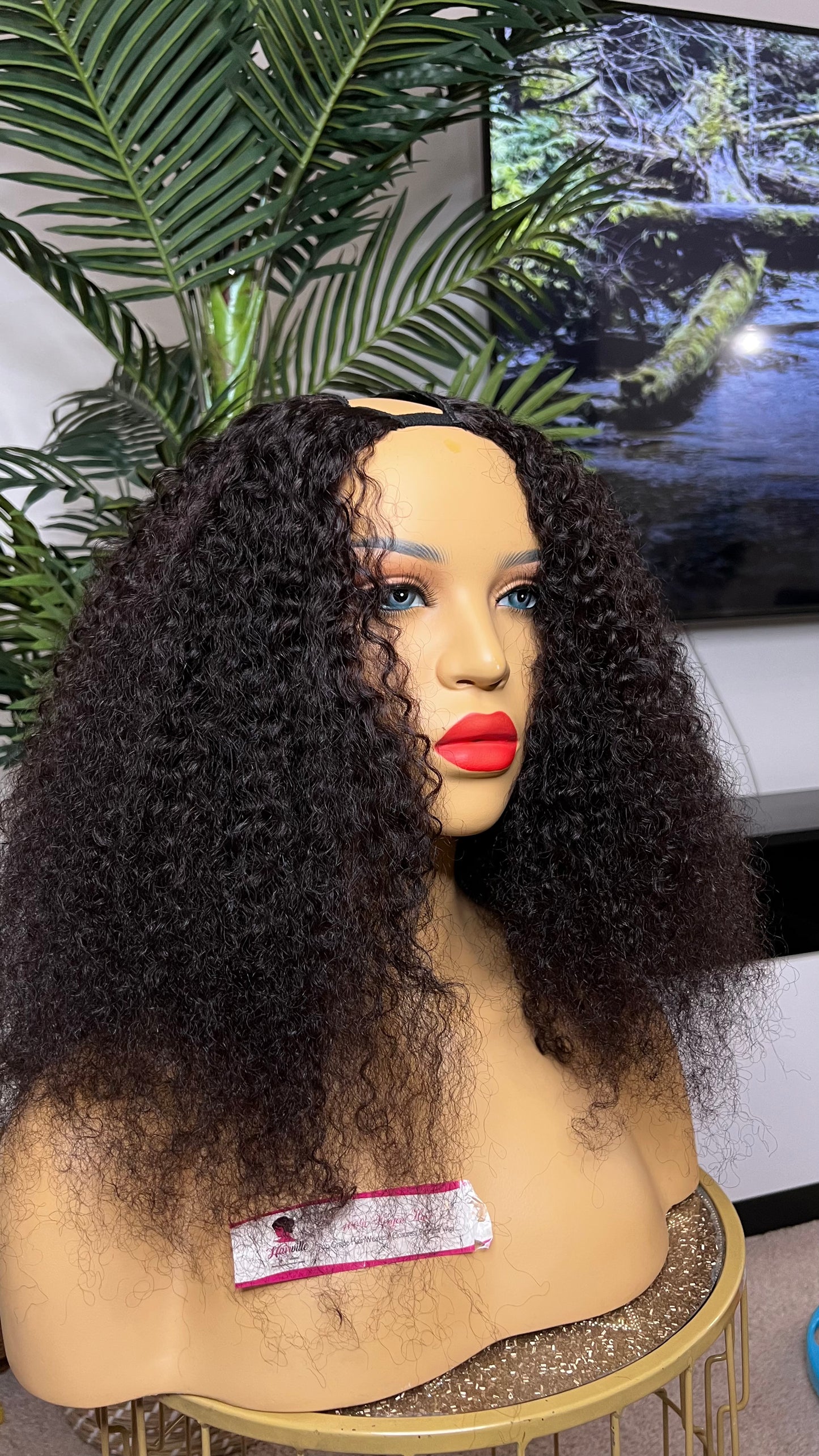 Vpart kinky curly 18”