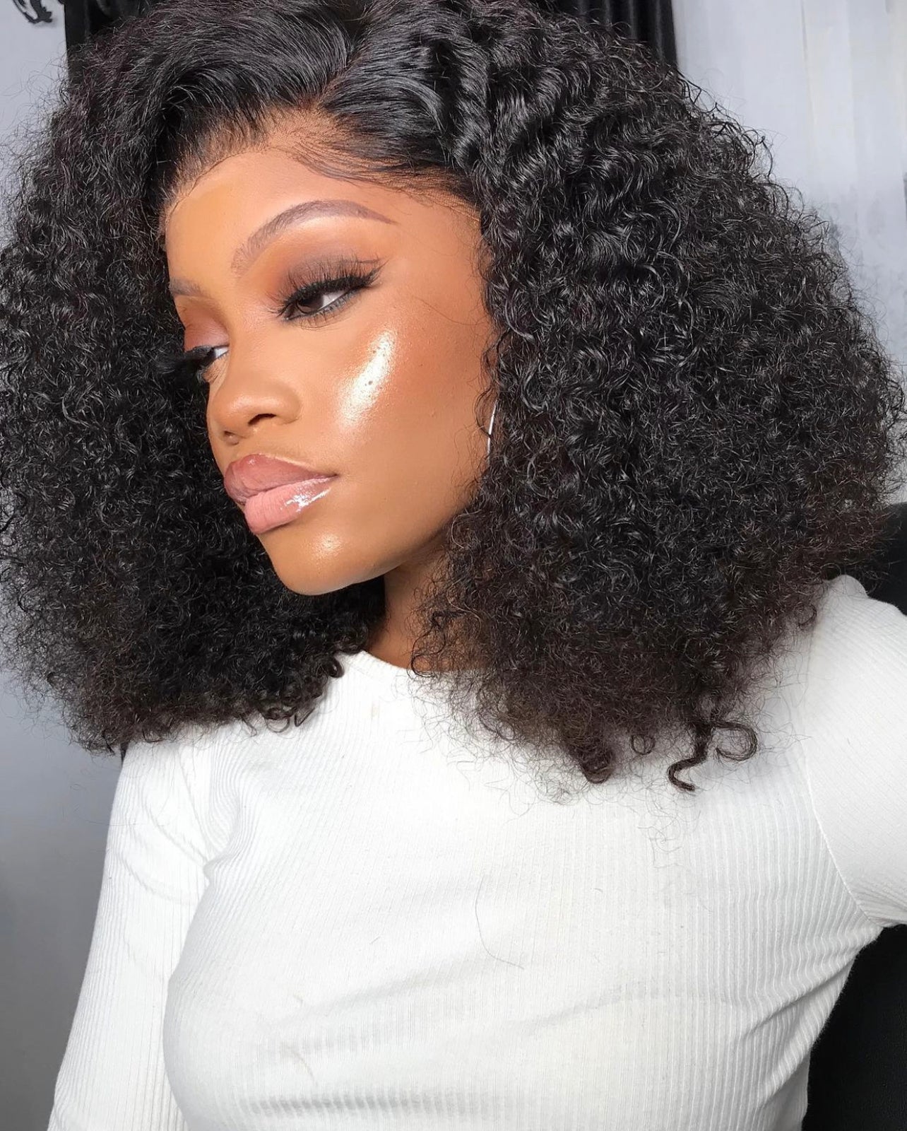 ELLE 16” Pixie curls frontal wig